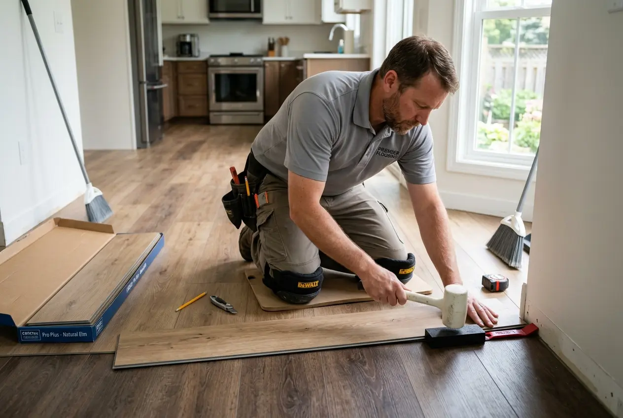 Luxury Vinyl Plank Installation
